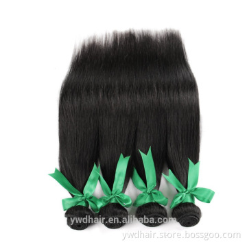 7A Grade Brazilian Straight Human Hair Weave Extensions Peerless Virgin Hair Paypal accept Free Shipping